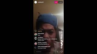 Lmao Webbie Live on Instagram 2017 [upl. by Nivanod]