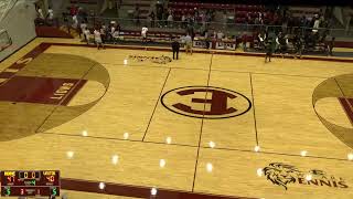 Ennis High School vs Poteet High School Mens Varsity Basketball [upl. by Onirotciv411]