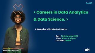 Careers in Data Analytics amp Data Science [upl. by Maure]