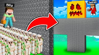 Semlaki Pranked Billy in Super Mob Batlle in Minecraft [upl. by Ruon]