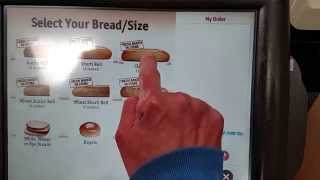 Placing a hoagiesandwich order at Wawa Convenience Store [upl. by Nahtiek]