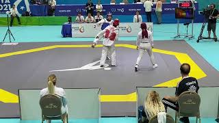 Sude Yaren Uzunçavdar TUR Selman Ward LBN 5th 2022 ISLAMIC SOLIDARITY GAMES 73 kg FINAL [upl. by Llennoc]