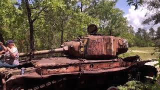 Tank on Eglin Airforce Base [upl. by Guntar279]