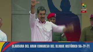 President Nicolás Maduro puts a close to National Bolivarian Congress [upl. by Worthington]