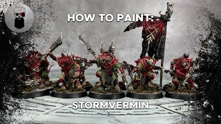 Contrast How to Paint Skaven Stormvermin [upl. by Zetnas19]