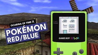 Pallet Town Theme  Pokémon RedBlue  Ocarina of Time version with SFX [upl. by Acimat]