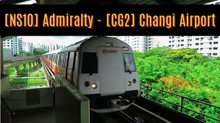 SG MRT Season 3 Ep14 AdmiraltyNS10  Changi AirportCG2 [upl. by Gage188]