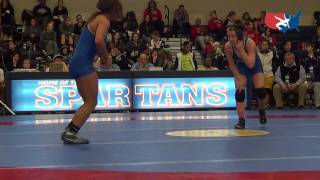 WCWA  Smith Wayland Baptist tech fall Rahall OCU 101 bronze [upl. by Hepsiba49]