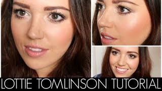 Lottie Tomlinson Everyday Makeup Look  velvetgh0st ♡ [upl. by Auos]