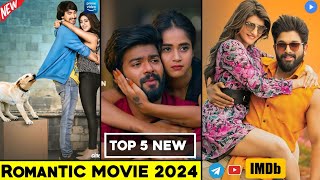 Love Story Movies 2024  Top 5 Best Rating South Indian Romantic Movies in Hindi  Filmy PRO Series [upl. by Furnary420]