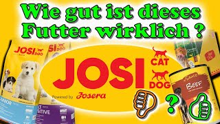 Josi Dog Hundefutter  Wie gut ist es wirklich 🤔  Hundefuttertest Josi Dog Futter  Junior amp Adult [upl. by Rebna]