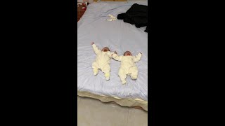 Having a baby is just for fun My twin babies ha ha ha😆 [upl. by Gavra]