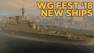 WG Fest 2018 RN CVs and USSR BBs  World of Warships [upl. by Av960]