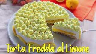 TORTA FREDDA AL LIMONE Ricetta facile  Fatto in casa da Benedetta [upl. by Benyamin886]