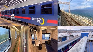 Italys Most Famous Train Intercity Notte Siracusa  Rail Ferry  Milano in Deluxe Sleeping Car [upl. by Olenolin901]