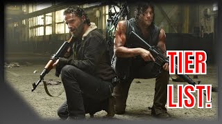 Every Walking Dead Season RANKED  TWD Tier List [upl. by Linnet474]