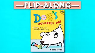 Dogs Colorful Day  Read Aloud FlipAlong Picture Book  Brightly Storytime [upl. by Tanhya]