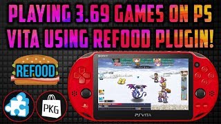 PS Vita Play 368369 Games On Any Firmware reFOOD Plugin [upl. by Nesto901]