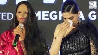 Laxmi Agarwals EMOTIONAL Interview On Film Chhappak  Deepika Padukone  LehrenTV [upl. by Emoreg]