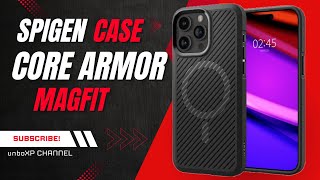 SPIGEN Core Armor Magfit Case  iPhone 15 Pro Max  iPhone 15 Pro  15 Plus  iPhone 15  unboXP [upl. by Dulla]