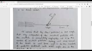 Scattering  Differential Cross Section and Total Cross Section [upl. by Nyltiak]