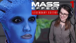 Renegade playthrough  Mass Effect Legendary Edition  Part 1 [upl. by Akiehs840]