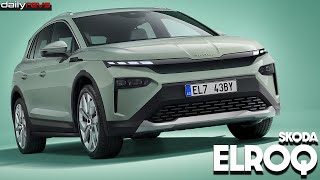 2025 Skoda Elroq  Skodas First AllElectric model Compact SUV Segment [upl. by Airet713]