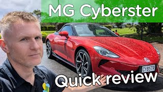 MG Cyberster – Quick review [upl. by Doris]