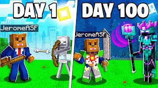 I Survived 100 Days In Minecrafts TOUGHEST Mods [upl. by Darb]