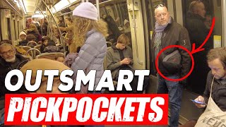 10 Things to KNOW to OUTSMART Pickpockets in Paris [upl. by Nicolais]