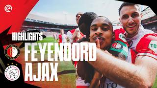 HISTORY WAS MADE 🤯  Highlights Feyenoord – Ajax  Eredivisie 20232024 [upl. by Zerline]