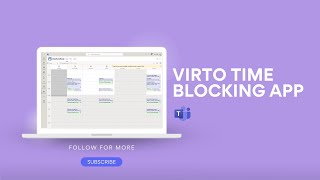 Virto Time Blocking App [upl. by Ennoved]