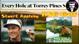 ASG Golf Board Game Torrey Pines South With Stuart Appleby [upl. by Odraleba896]