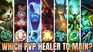 Which Healer To Main Lets Pick The PvP Healer FOR YOU  WoW TWW 1102 PvP Healer Overview [upl. by Lewse]