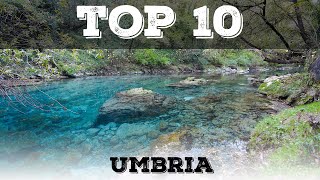 Top 10 cosa vedere in Umbria  posti meno conosciuti [upl. by Olra]