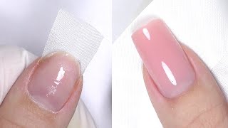 Silk Wrap Nail Extensions Tutorial [upl. by Mundy]