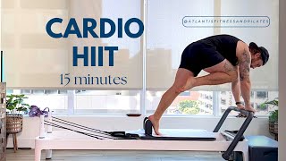 15 MIN CARDIO HIIT Workout  Pilates Reformer [upl. by Eek444]