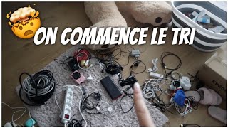 On commence le tri 🤯  VLOG [upl. by Antoni810]