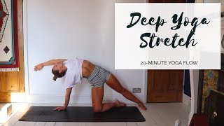 DEEP YOGA STRETCH  20Minute All Levels Yoga  CAT MEFFAN [upl. by Eiliah]