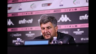 Palermo  Triestina Baldini e Luperini nel post partita [upl. by Preuss74]