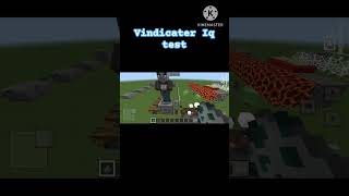 Vindicator IQ testminecraftvindicator [upl. by Aksoyn]