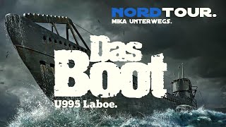 F3 Mika UnterwegsNORDTOURLaboeU995German SubmarineWW2Jagd UBootTyp VIICMarineEhrenmal [upl. by Yelwar]