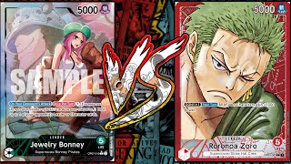 Bonney VS Zoro  One Piece TCG  OP08 Tournament Gameplay [upl. by Nnazil599]