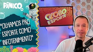 Tiago Leifert conta COMO DESLIGOU O TP DO GLOBO ESPORTE PARA SE LIGAR MAIS COM O PÚBLICO [upl. by Alyek]