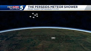 Will Oklahomans be able to view the Perseid meteor shower this weekend [upl. by Nnovahs]