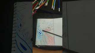 Drawing touya todoroki vs  Parte 1 anime bokunoheroacadem [upl. by Walker]