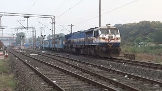 Exclusive  13th Birthday Blast of Janshatabdi  Locoride in WDP4D Locomotive of Indian Railways [upl. by Ytinirt122]