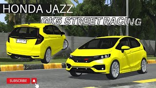 HONDA JAZZ GK5 STREET RACING  MOD BUSSID TERBARU [upl. by Youngman]