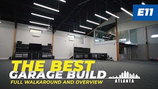 The BEST Garage Ever Built Final Overview and Walkaround [upl. by Bergwall]