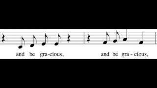 The Lord Bless You and Keep You  Alto Only  Learn How to Sing Hymns [upl. by Myrle]